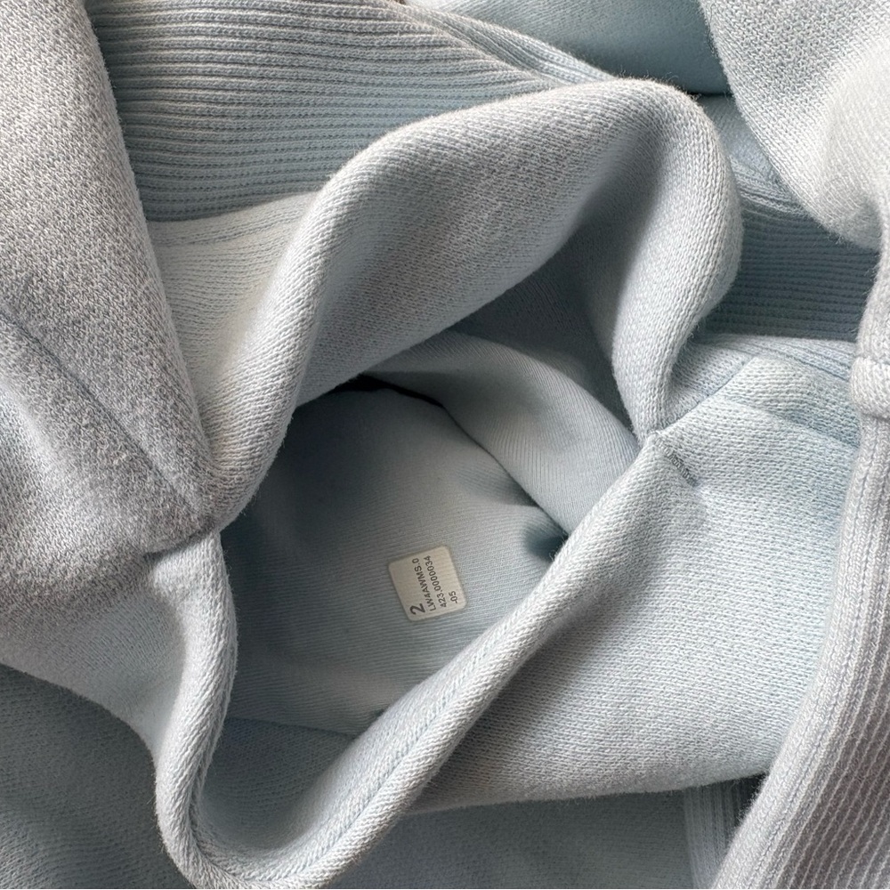 Lululemon Scuba Full Zip Baby blue - Picture 6 of 7
